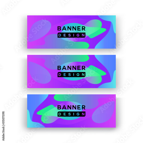 sale banner design with full color