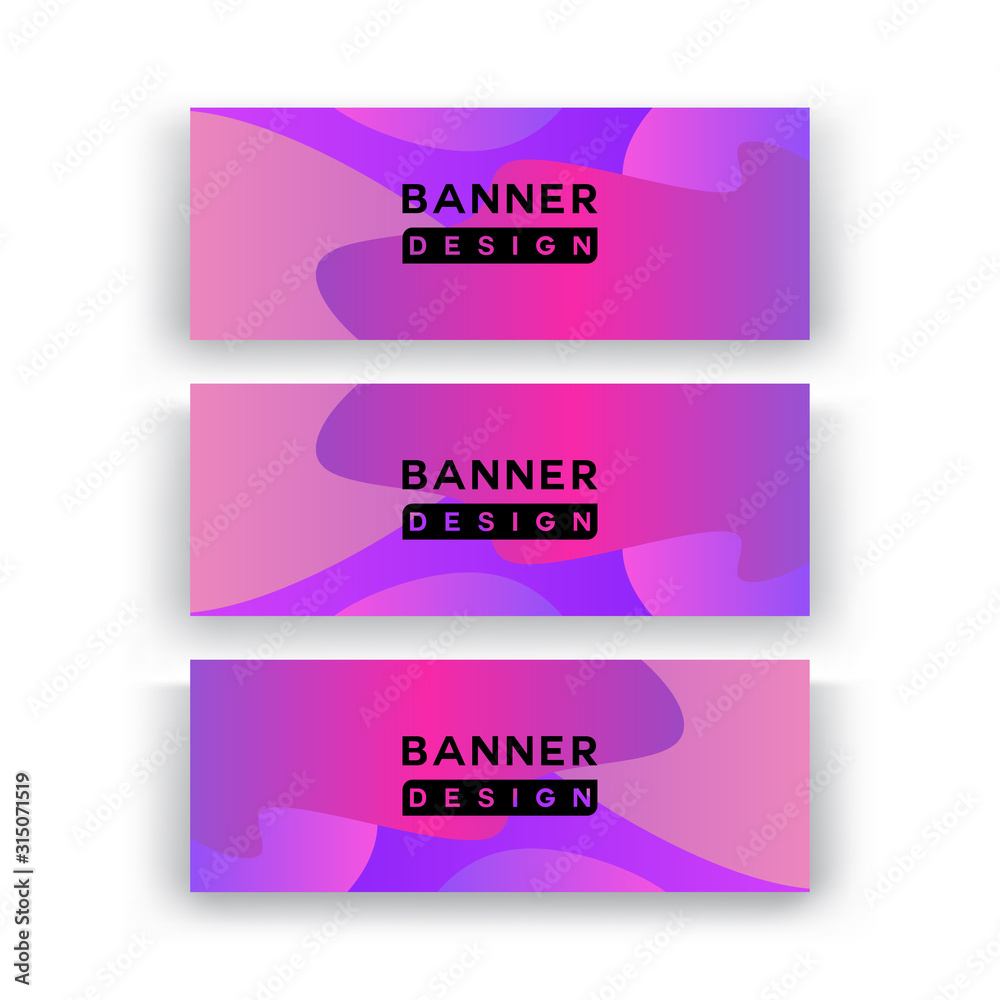 sale banner design with full color