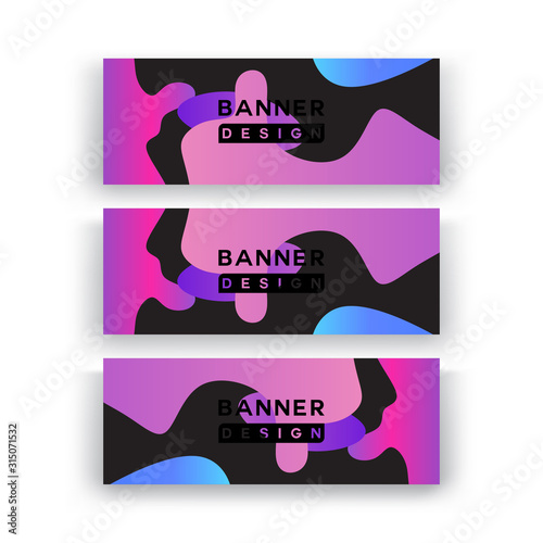 sale banner design with full color