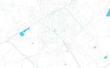 Sint-Niklaas , Belgium bright vector map