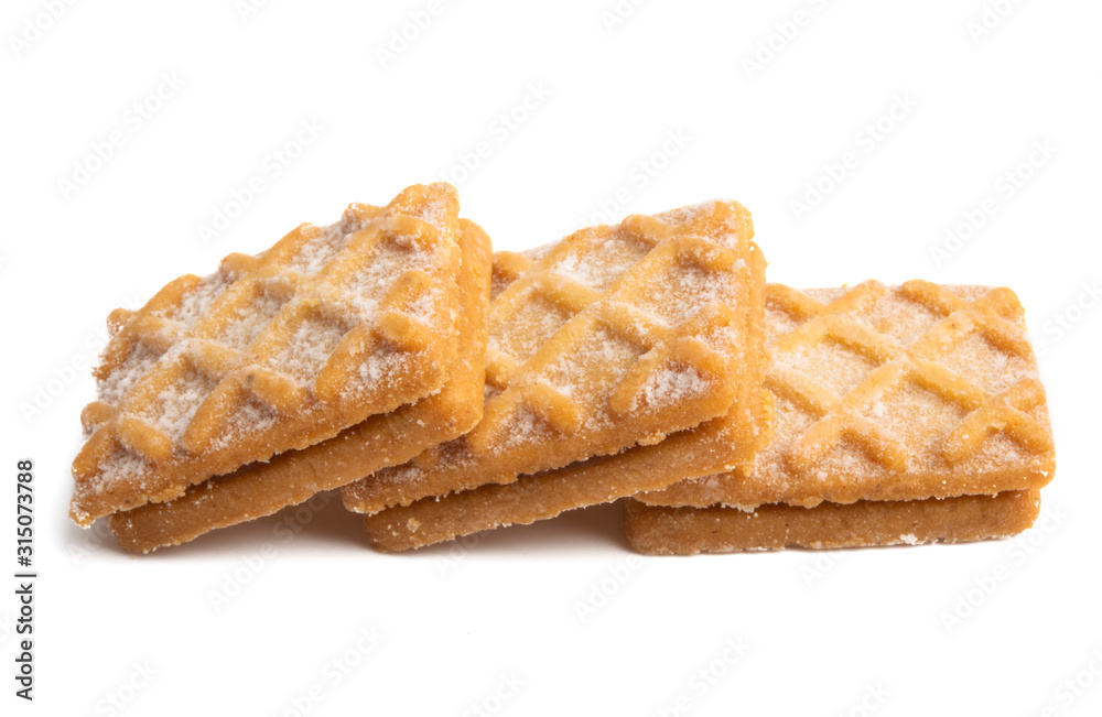 cookies with jam Isolated cookies with jam Isolated