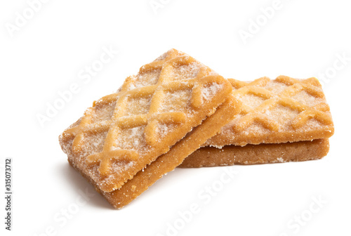 cookies with jam Isolated