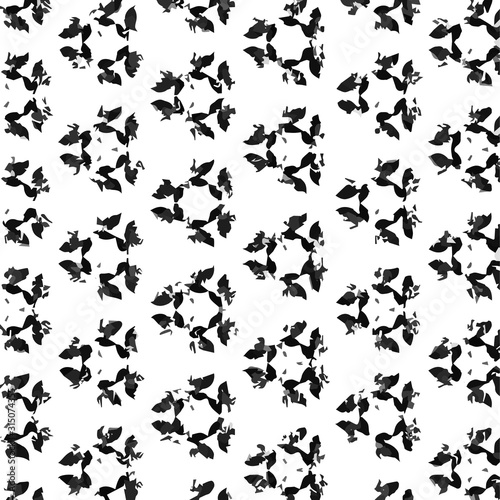 Seamless pattern in ornamental style. Geometric desing texture for gift.