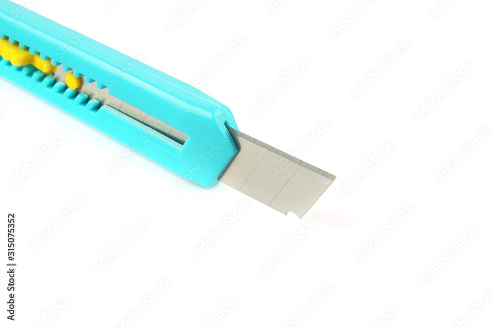 Paper cutter isolated on white background Paper cutter isolated on white background
