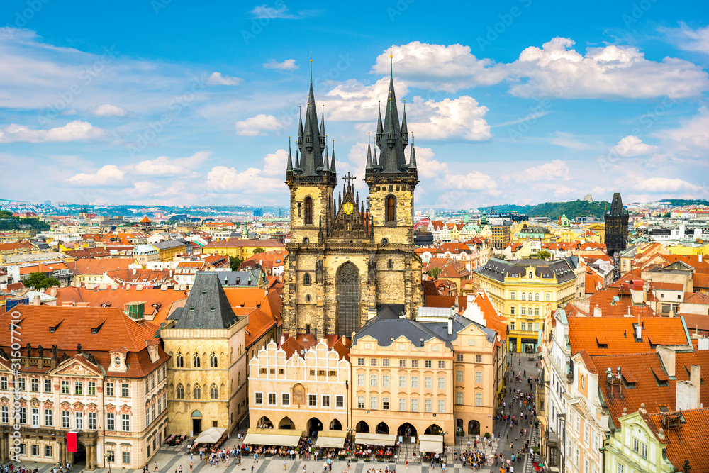 Tynsky Temple in Prague