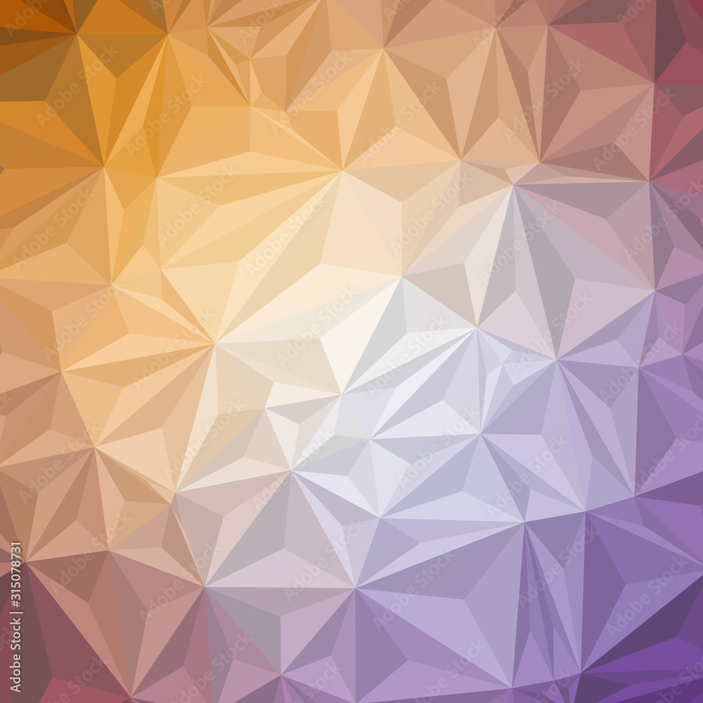 Obraz premium Abstract Low Polygon gradient Generative Art background illustration