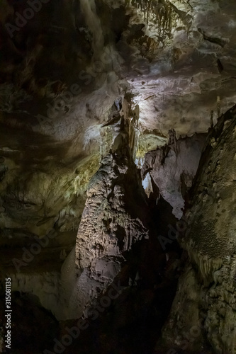 The Prometheus Cave (also Kumistavi Cave) near Tskaltubo in the Imereti region, Georgia