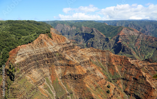 Cliffs of Waimea Canyon - Kauai