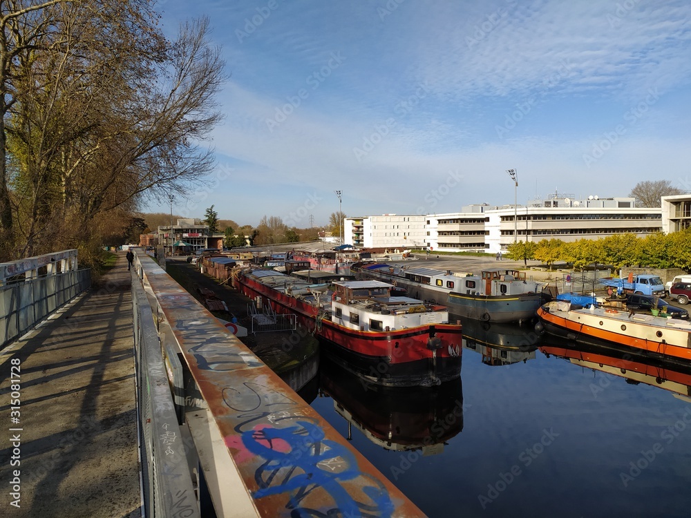 Canal Du Midi Marine Auzeville Tolosane 