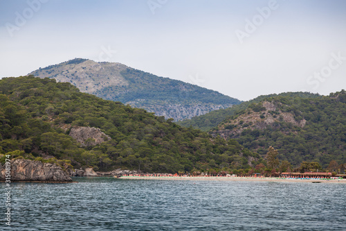 Sea and mountains in Turkey