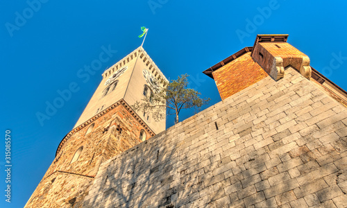 Ljublana Castle  HDR Image