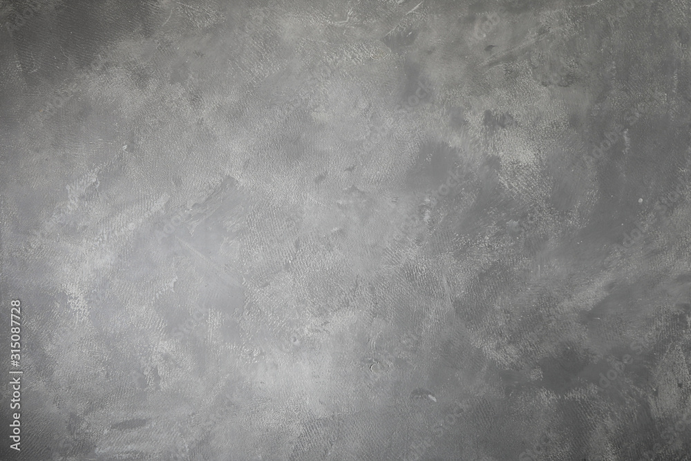 Fototapeta premium Gray concrete texture or background. With place for text and image.