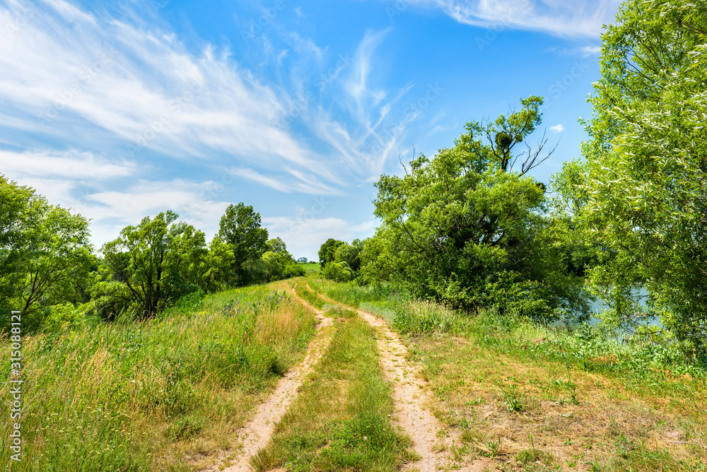 Road in countryside