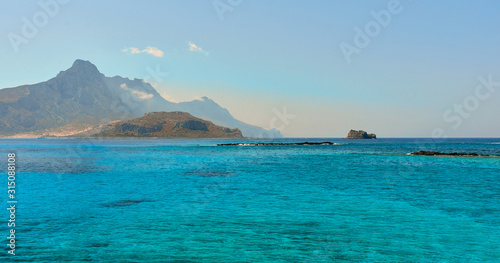 Tourism, travel, vacation on the rocky sea. © Valerii Apetroaiei