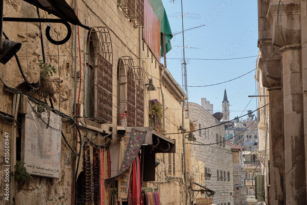 DEC 2019 - Jerusalem ISRAEL old city way (via dolorosa).