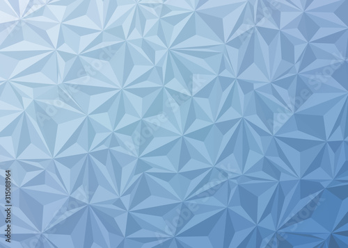 Abstract Low Polygon gradient Generative Art background illustration