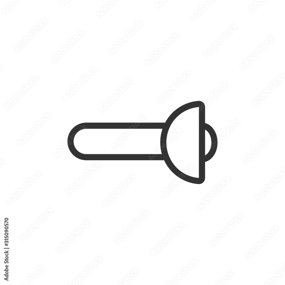 Hand lantern icon. Lamp symbol. Logo design element Hand lantern icon. Lamp symbol. Logo design element