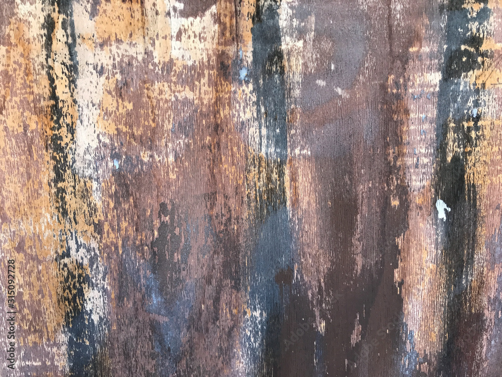 Fototapeta premium Aged wood texture, cutaway wood background, fibers