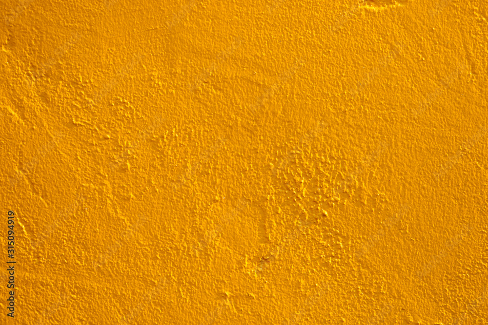 Yellow wall background and texture. Yellow wall background and texture.