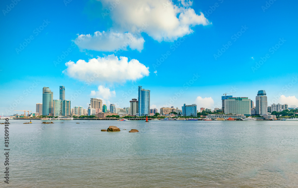 Fototapeta premium City Scenery of Xiamen, Fujian Province, China