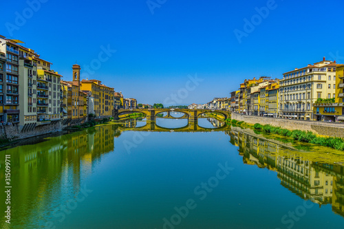 Ponte Santa Trinita bridge in Italy