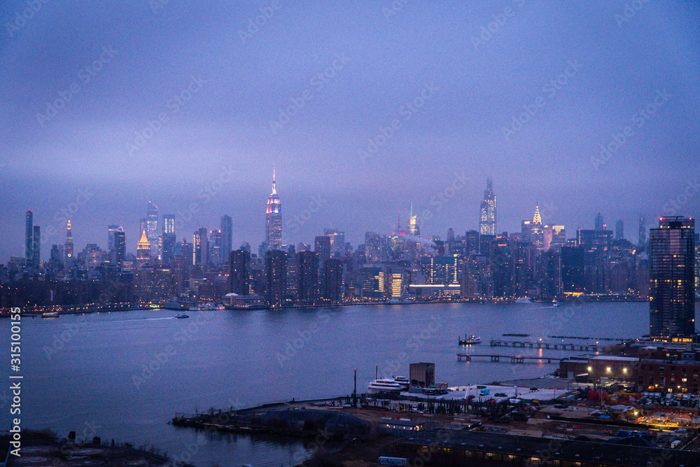 New York au crépuscule New York au crépuscule