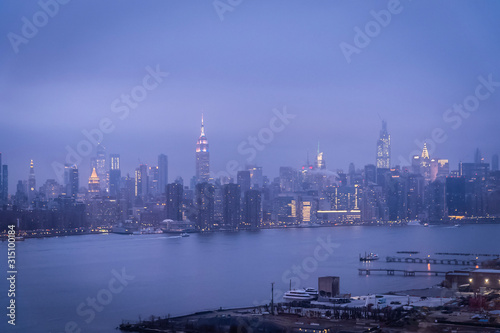 New York au crépuscule © Kevin