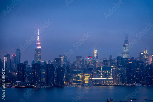 New York au crépuscule © Kevin