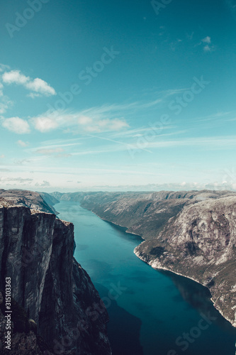 Lysefjord - view from above