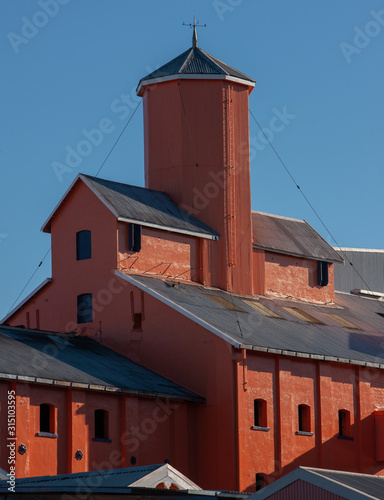 Auckland New Zealand. Sugar factory. Birkenhead.