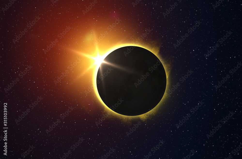 Obraz premium Solar Eclipse.