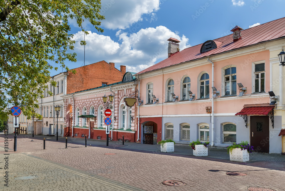 Street in Vitebsk, Belarus