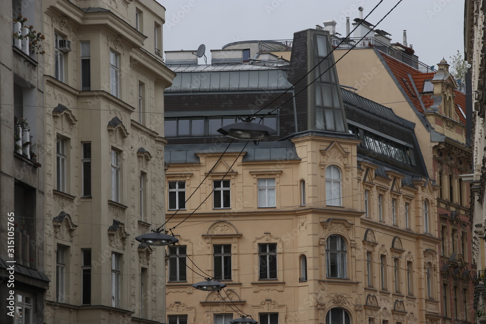Building in the downtown of Vienna Building in the downtown of Vienna