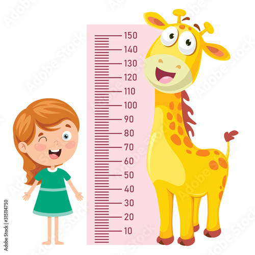 Height Measure For Little Children