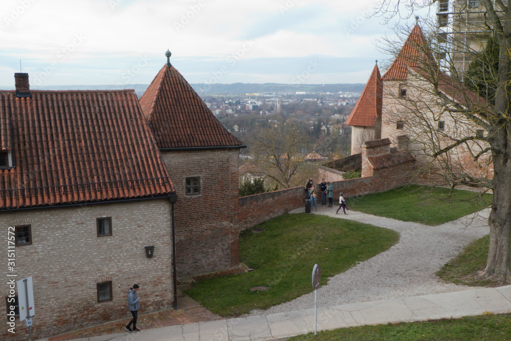 Burg Trausnitz bei Landshut in Niederbayern