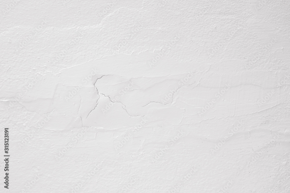 White wall surface, abstract rough surface or white cement background