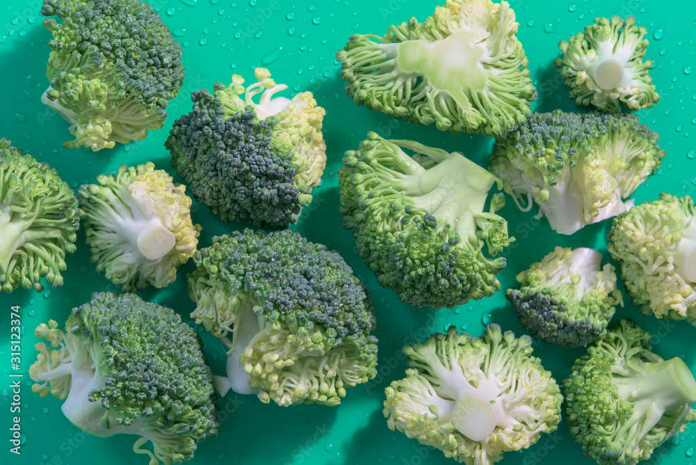 Green broccoli broccoli