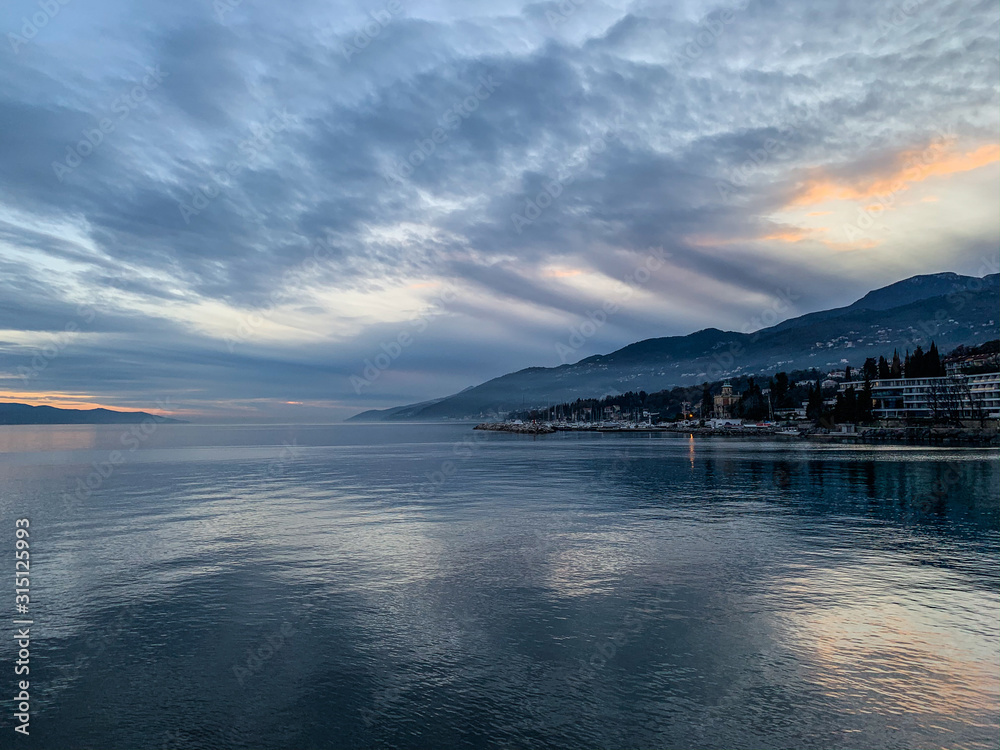 Obraz premium Sea and sky background