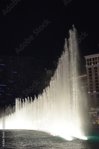 Photography Springbrunnen Las Vegas Strip