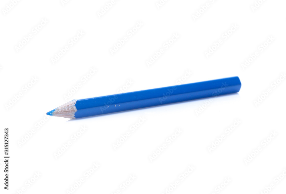 Color pencils isolated on white Color pencils isolated on white