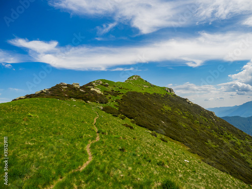 Hiking Trail to Cima Sasso in Val Grande National Park