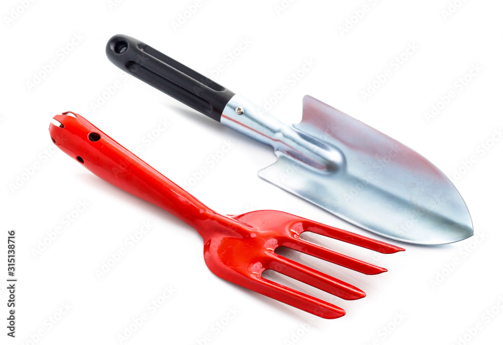 Shovel isolated on white background Shovel isolated on white background