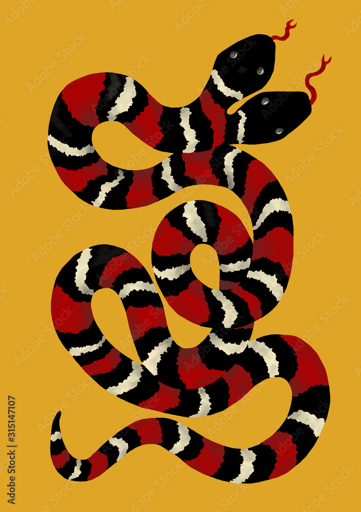 Naklejka premium Milk Snake