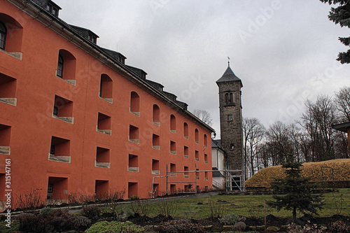 Rückseite  magdalenenburg Festung Königstein photo