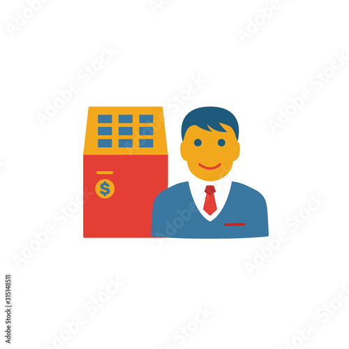 Customer Self-Service icon. Simple flat element from customer service collection. Creative customer self-service icon for templates, software and apps