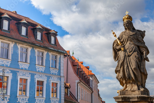 Statue der Kaiserin Kunigund in Bamberg, Deutschland