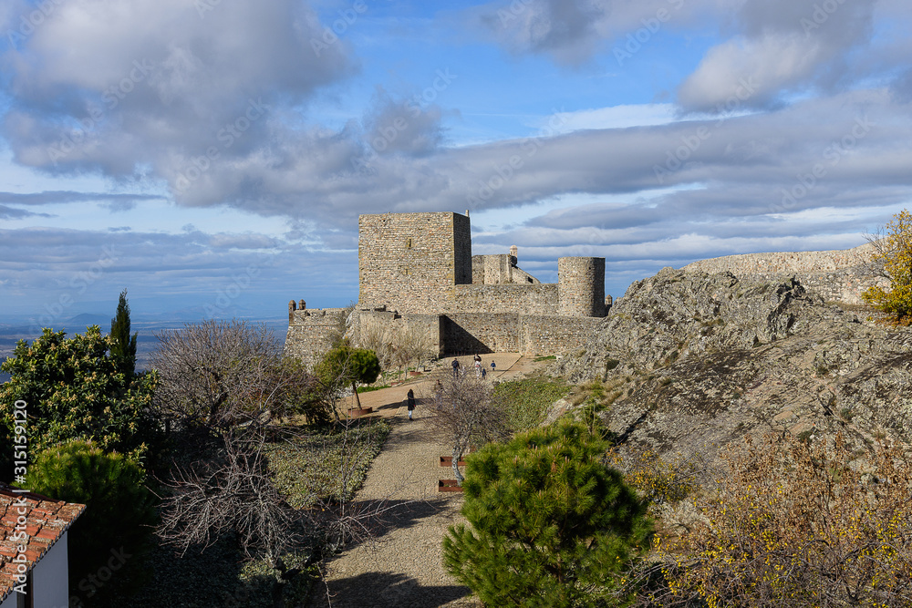 of the castle of Marvao, in Portugal