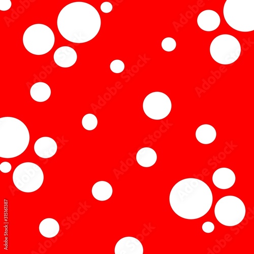 red polka dot