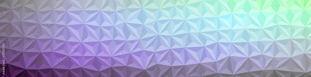 Obraz premium Abstract Low Polygon gradient Generative Art background illustration