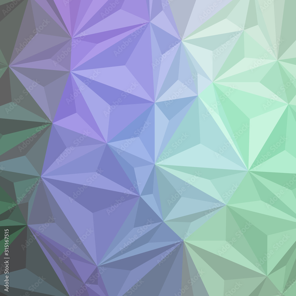 Obraz premium Abstract Low Polygon gradient Generative Art background illustration